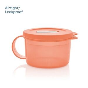 Tupperware Coral Food Container